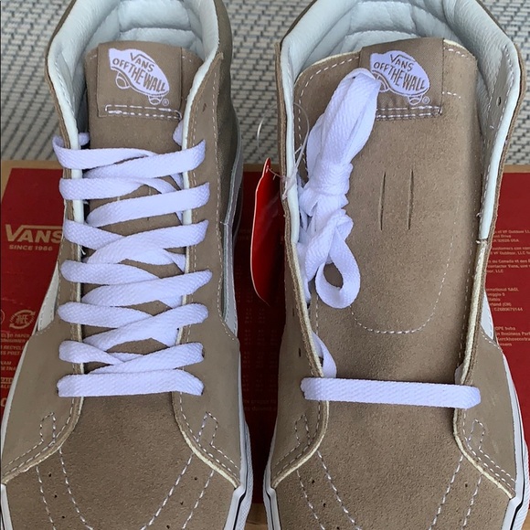 VANS SK8-Hi Desert Taupe/True White WMNS - Picture 8 of 16